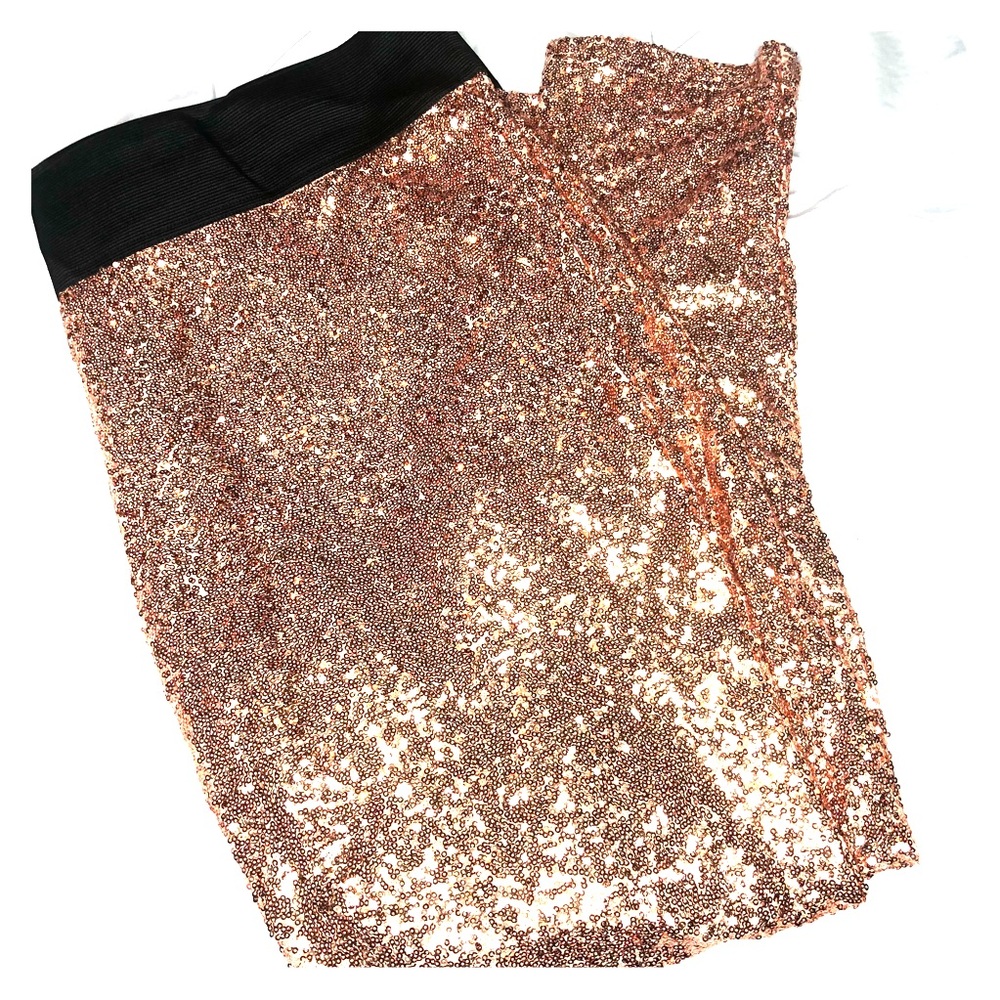 NWT Plus Size Sequin Leggings by Society Plus